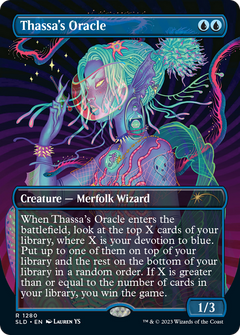 Thassa's Oracle (Borderless) [Secret Lair Drop Series]-1