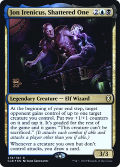 Jon Irenicus, Shattered One [Commander Legends: Battle for Baldur's Gate Prerelease Promos]-1