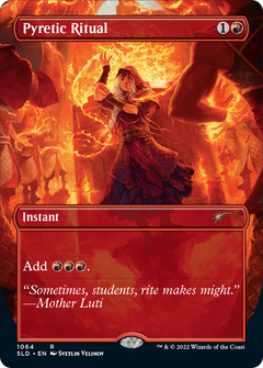 Pyretic Ritual (Borderless) [Secret Lair Drop Series]-1