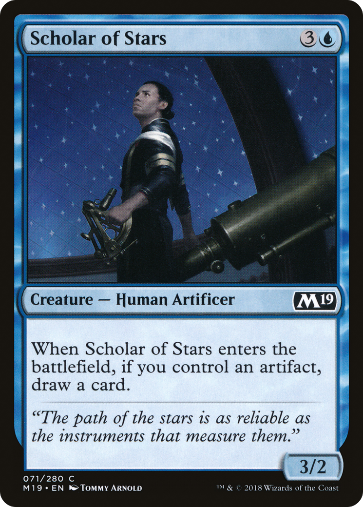 Scholar of Stars [Core Set 2019]-1