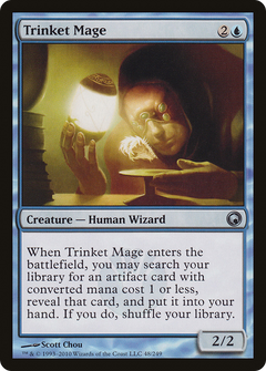 Trinket Mage (SOM-048) - Scars of Mirrodin Foil-1