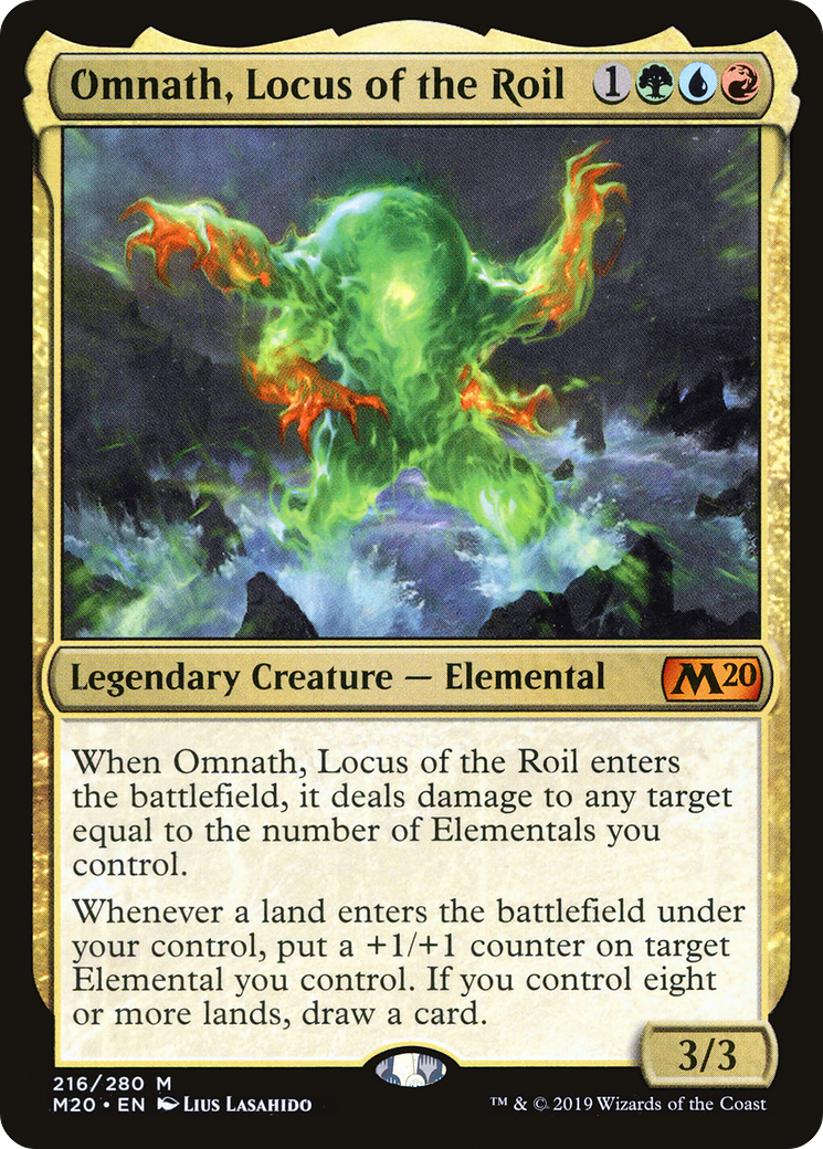 Omnath, Locus of the Roil [Core Set 2020]-1
