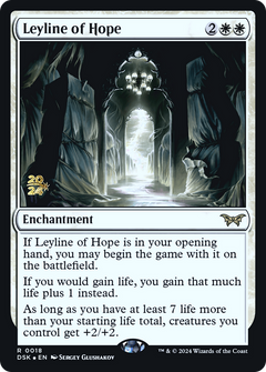 Leyline of Hope [Duskmourn: House of Horror Prerelease Promos]-1