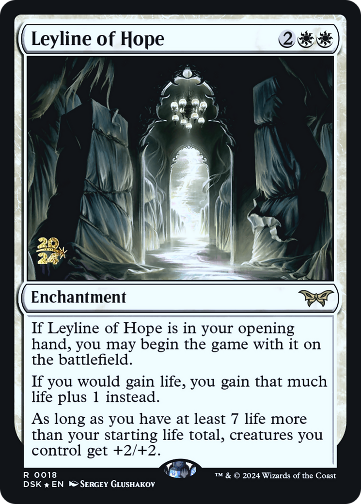 Leyline of Hope [Duskmourn: House of Horror Prerelease Promos]-1