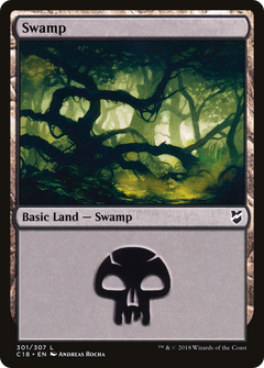Swamp (301) [Commander 2018]-1