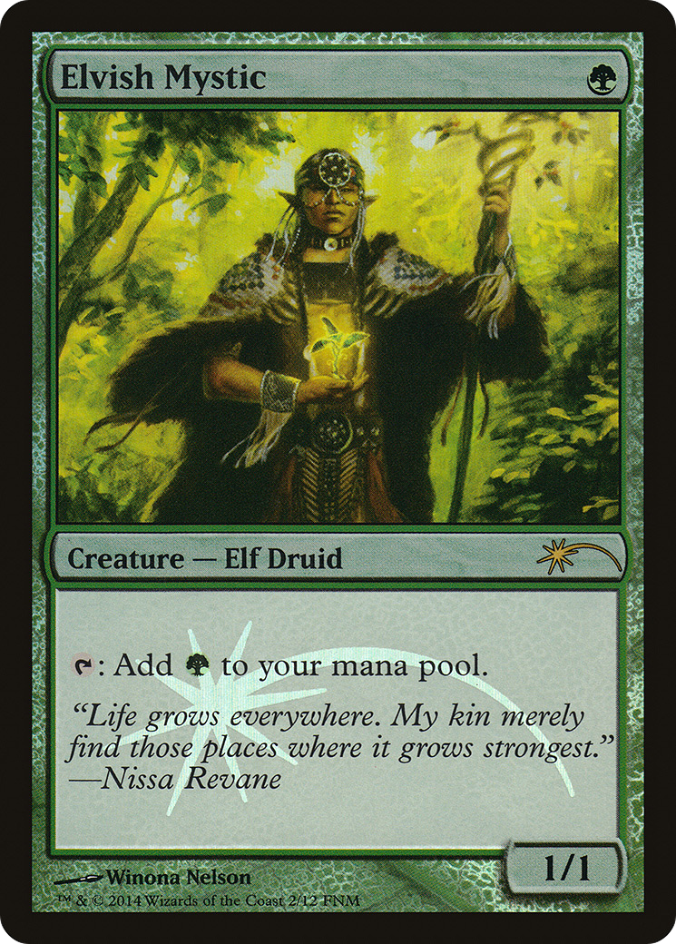 Elvish Mystic [Friday Night Magic 2014]-1
