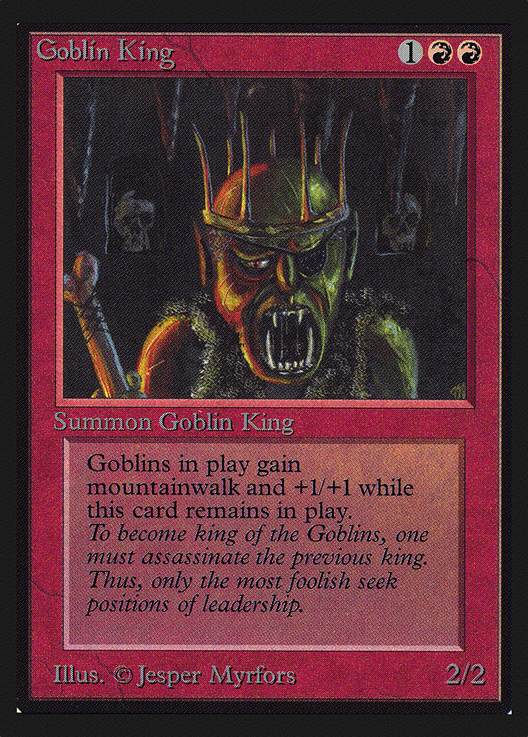 Goblin King (IE) (IED-) - Intl. Collectors' Edition-1
