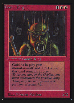 Goblin King (IE) (IED-) - Intl. Collectors' Edition-1