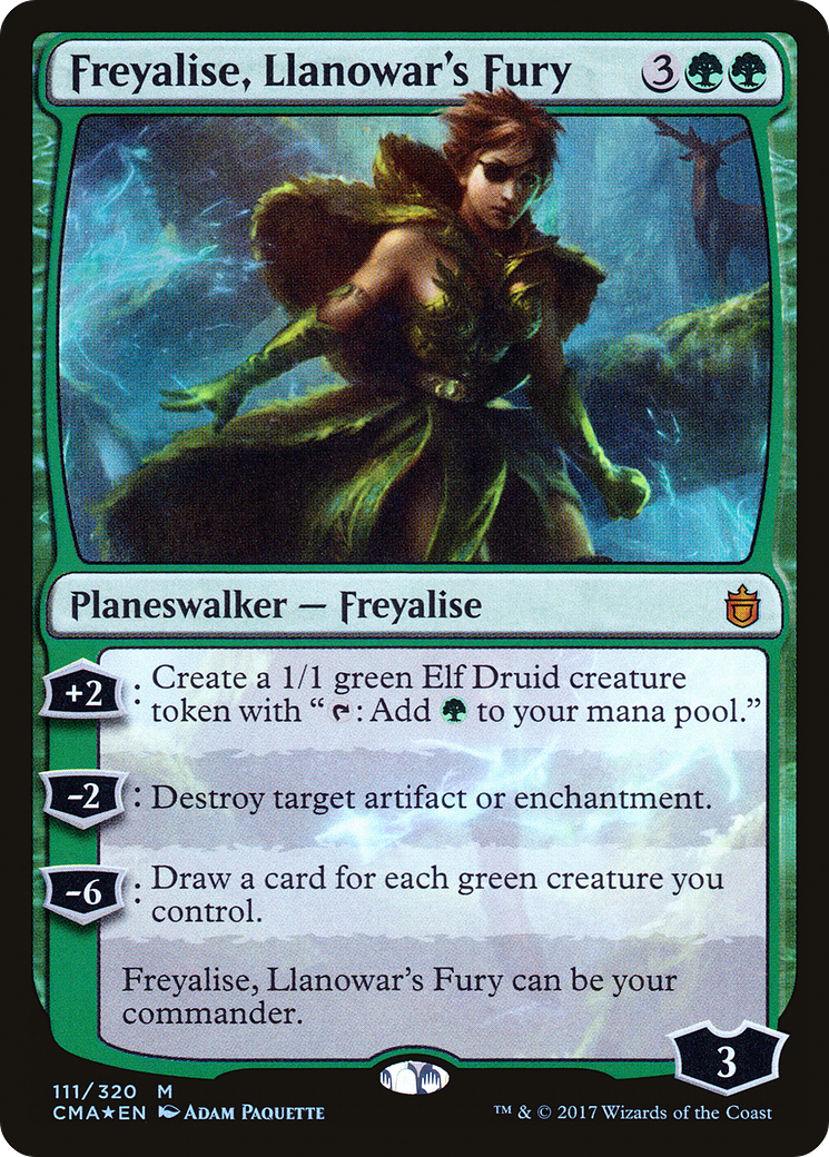 Freyalise, Llanowar's Fury [Commander Anthology]-1