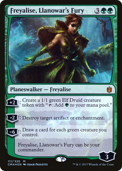 Freyalise, Llanowar's Fury [Commander Anthology]-1