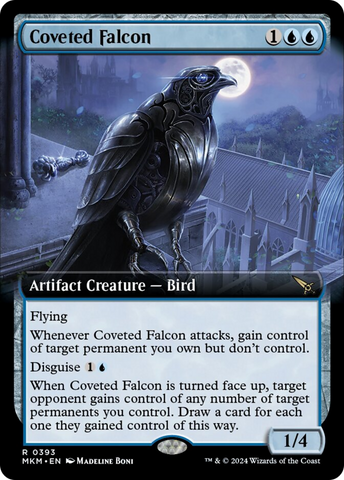 Coveted Falcon (Extended Art) [Murders at Karlov Manor]