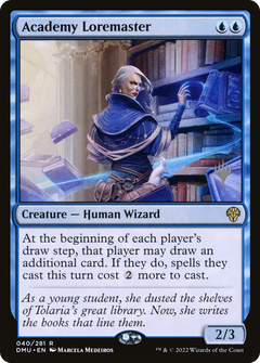 Academy Loremaster (Promo Pack) [Dominaria United Promos]-1