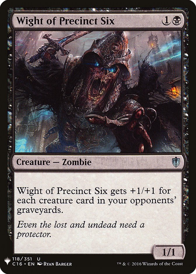 Wight of Precinct Six [Mystery Booster]-1