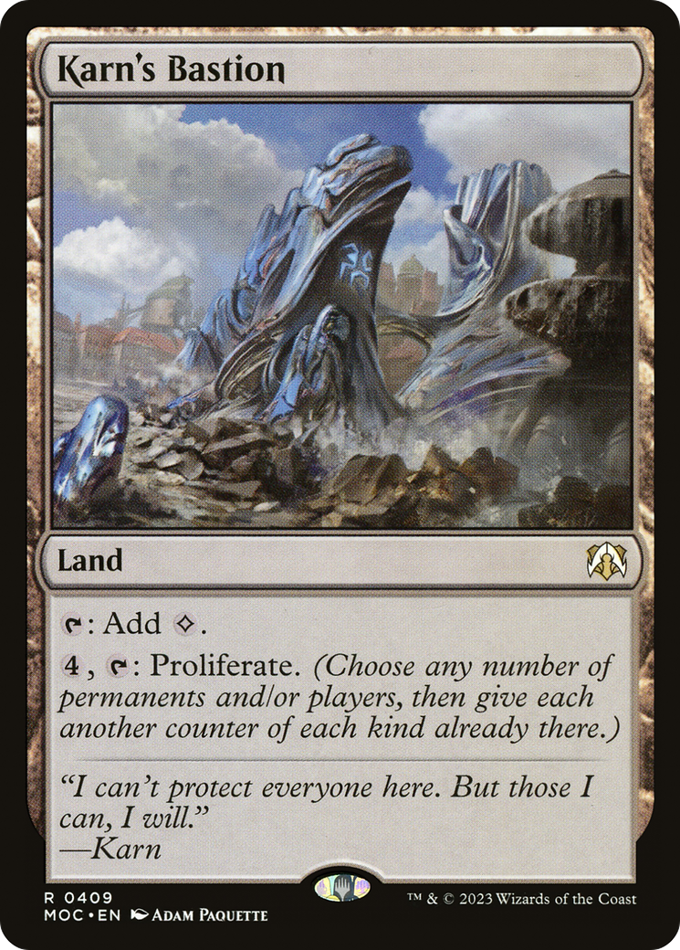 Karn's Bastion [March of the Machine Commander]-1