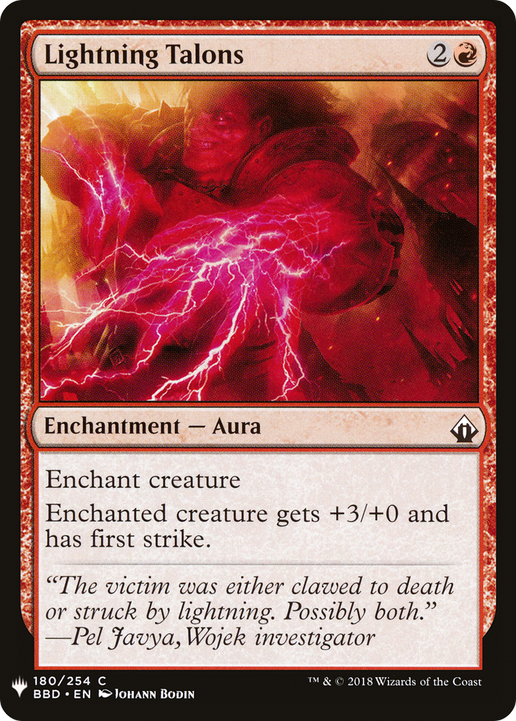 Lightning Talons [Mystery Booster]-1
