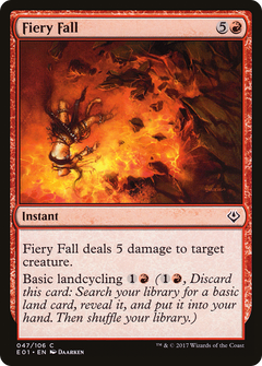 Fiery Fall [Archenemy: Nicol Bolas]-1