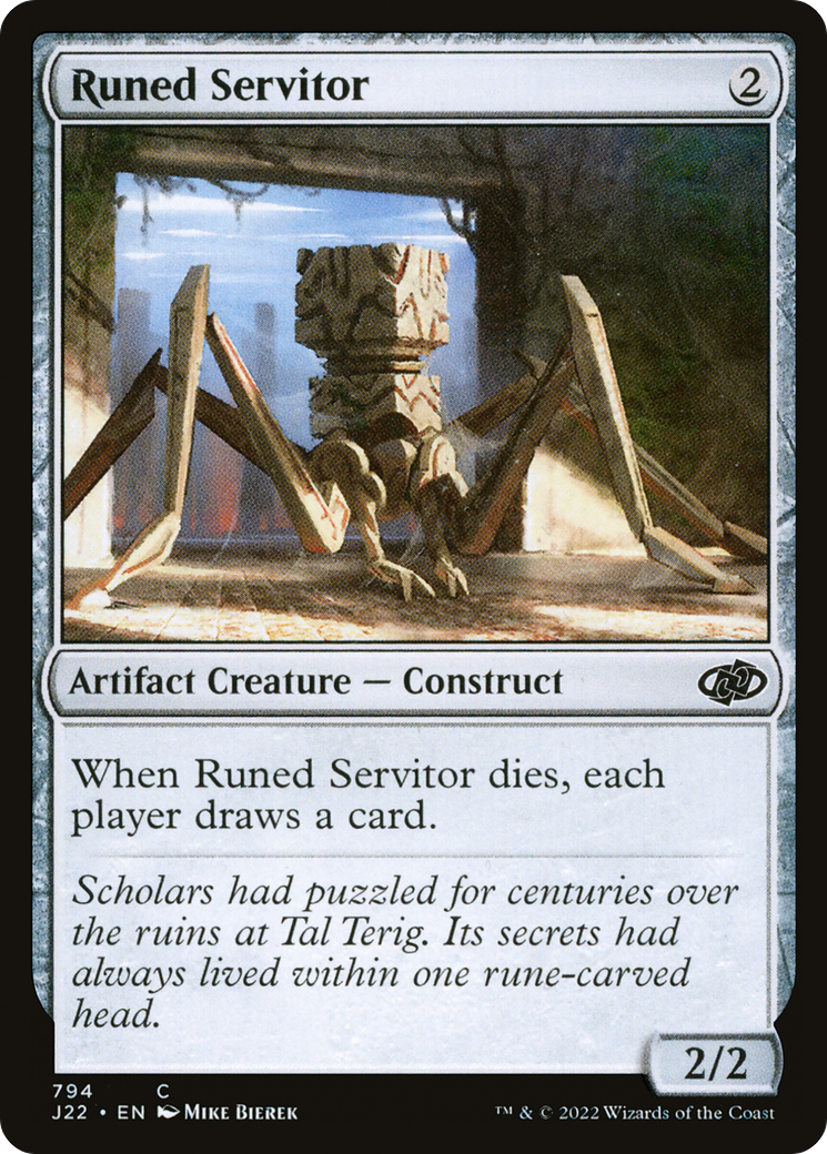 Runed Servitor [Jumpstart 2022]-1