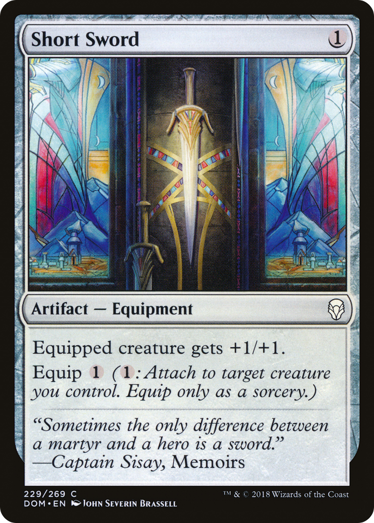 Short Sword [Dominaria]-1