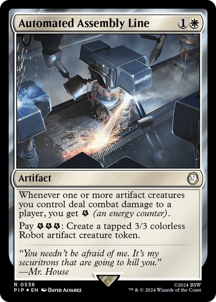 Automated Assembly Line (Surge Foil) [Fallout]-1