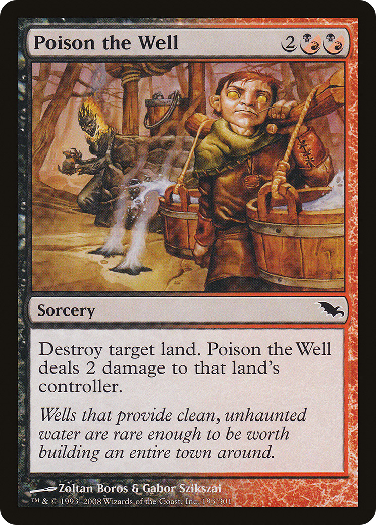 Poison the Well [Shadowmoor]-1