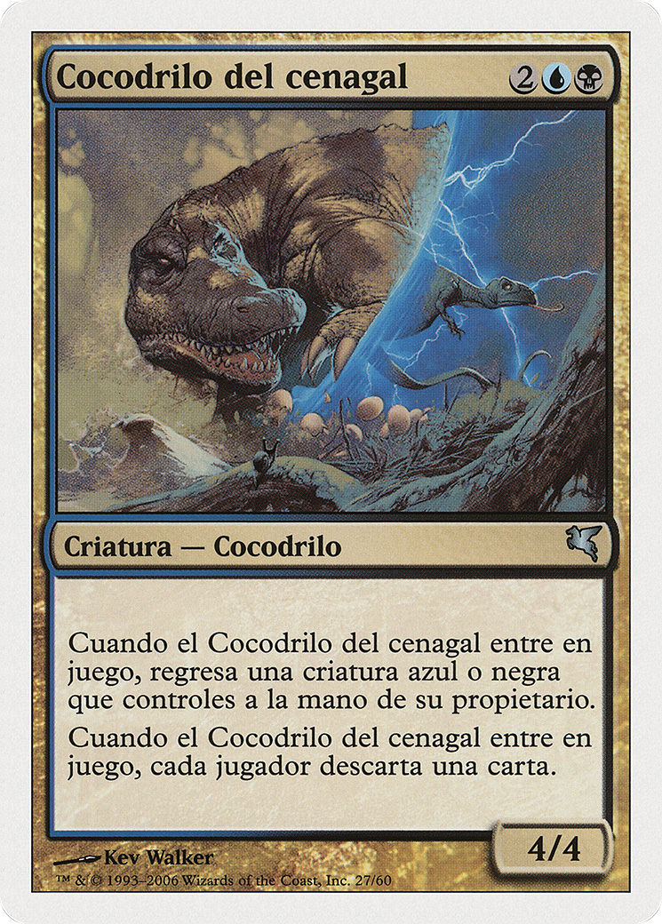 Marsh Crocodile (Italian) - "Coccodrillo Palustre" (PSAL-E27) - Salvat 2005-1