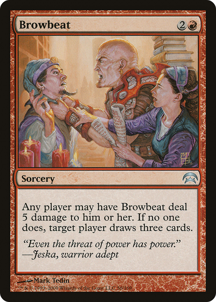 Browbeat [Planechase]-1
