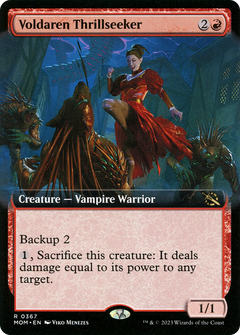 Voldaren Thrillseeker (Extended Art) (MOM-367) - March of the Machine: (Extended Art) Foil-1