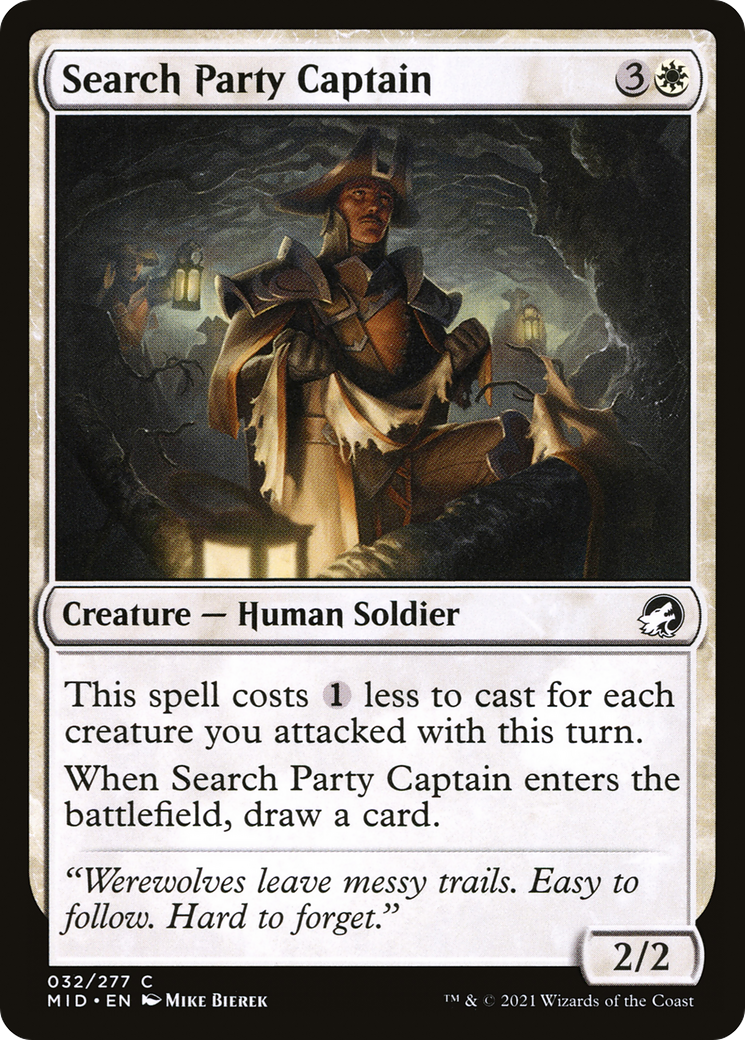 Search Party Captain [Innistrad: Midnight Hunt]-1