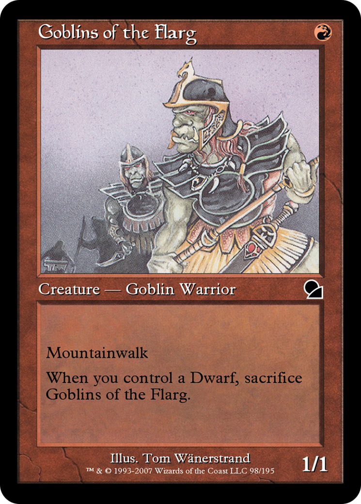 Goblins of the Flarg (ME1-098) - Masters Edition Foil-1