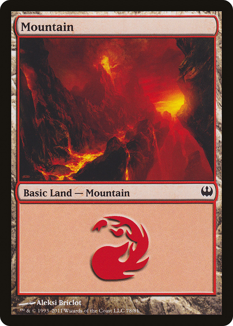 Mountain (78) [Duel Decks: Knights vs. Dragons]-1