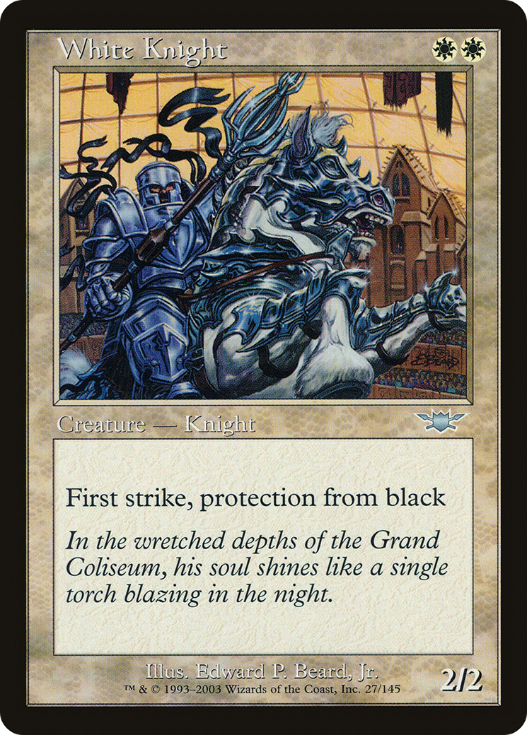 White Knight (LGN-027) - Legions Foil-1