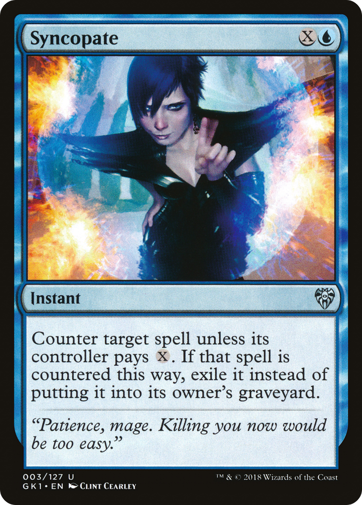 Syncopate [Guilds of Ravnica Guild Kit]-1