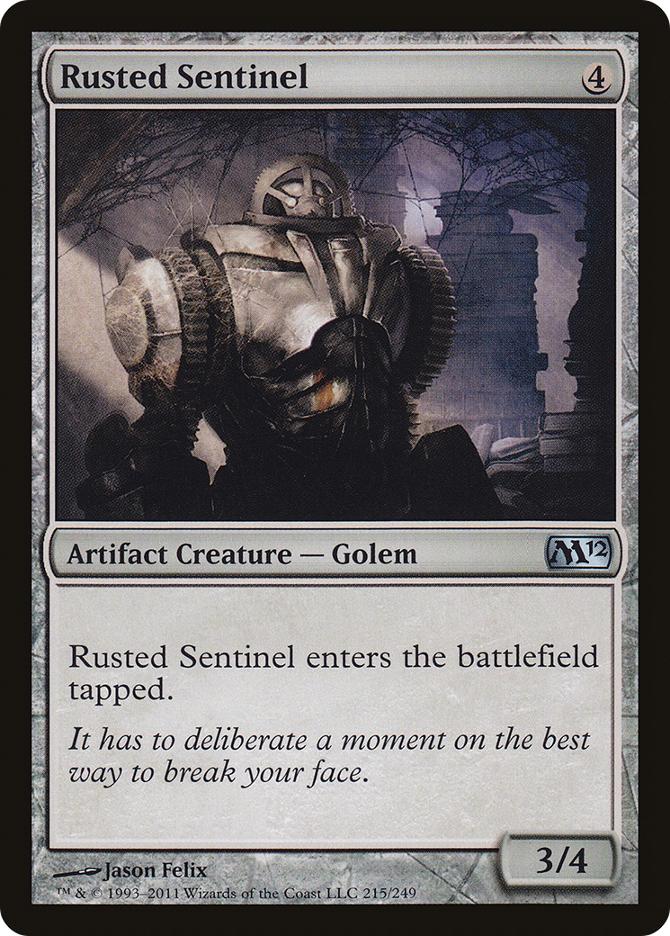 Rusted Sentinel [Magic 2012]-1