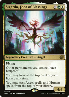 Sigarda, Font of Blessings [March of the Machine: The Aftermath]-1