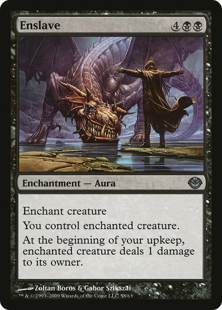 Enslave [Duel Decks: Garruk vs. Liliana]-1