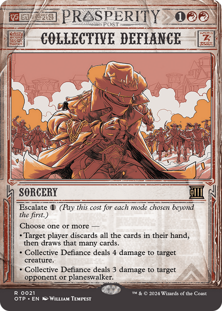 Collective Defiance [Outlaws of Thunder Junction: Breaking News]-1