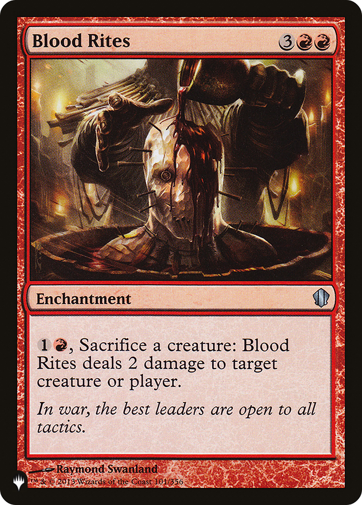 Blood Rites [The List]-1