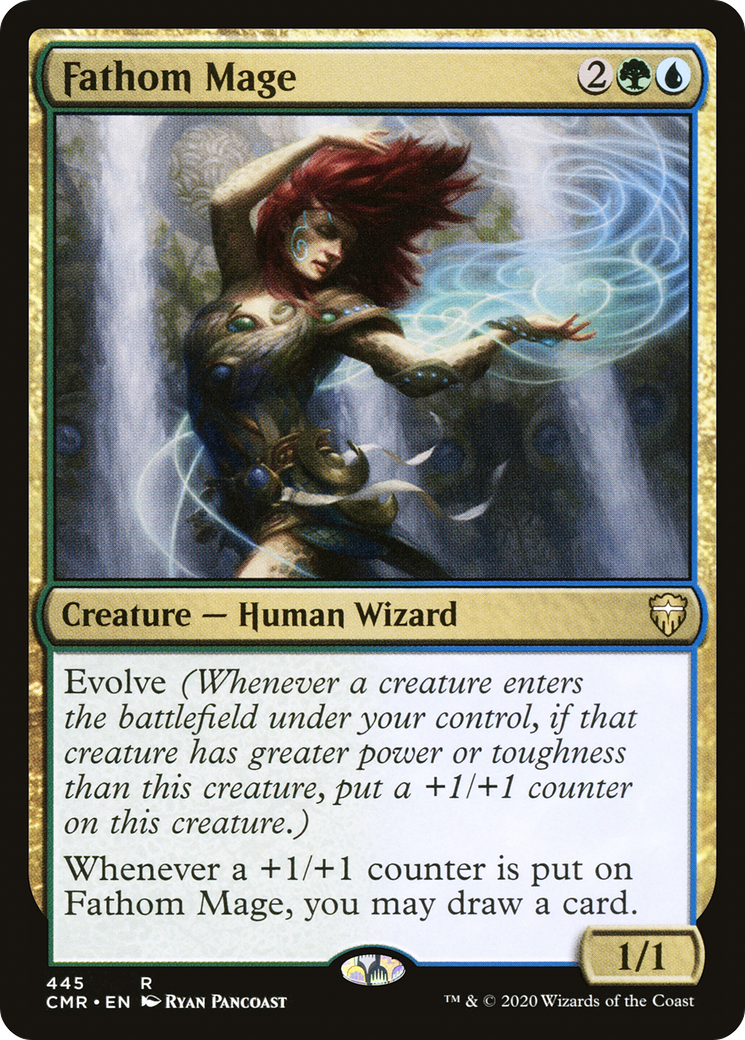 Fathom Mage [Commander Legends]-1