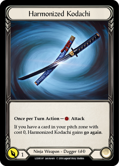 Harmonized Kodachi [LGS003-P] (Promo)  1st Edition Cold Foil-1