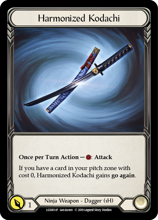 Harmonized Kodachi [LGS003-P] (Promo)  1st Edition Cold Foil-1