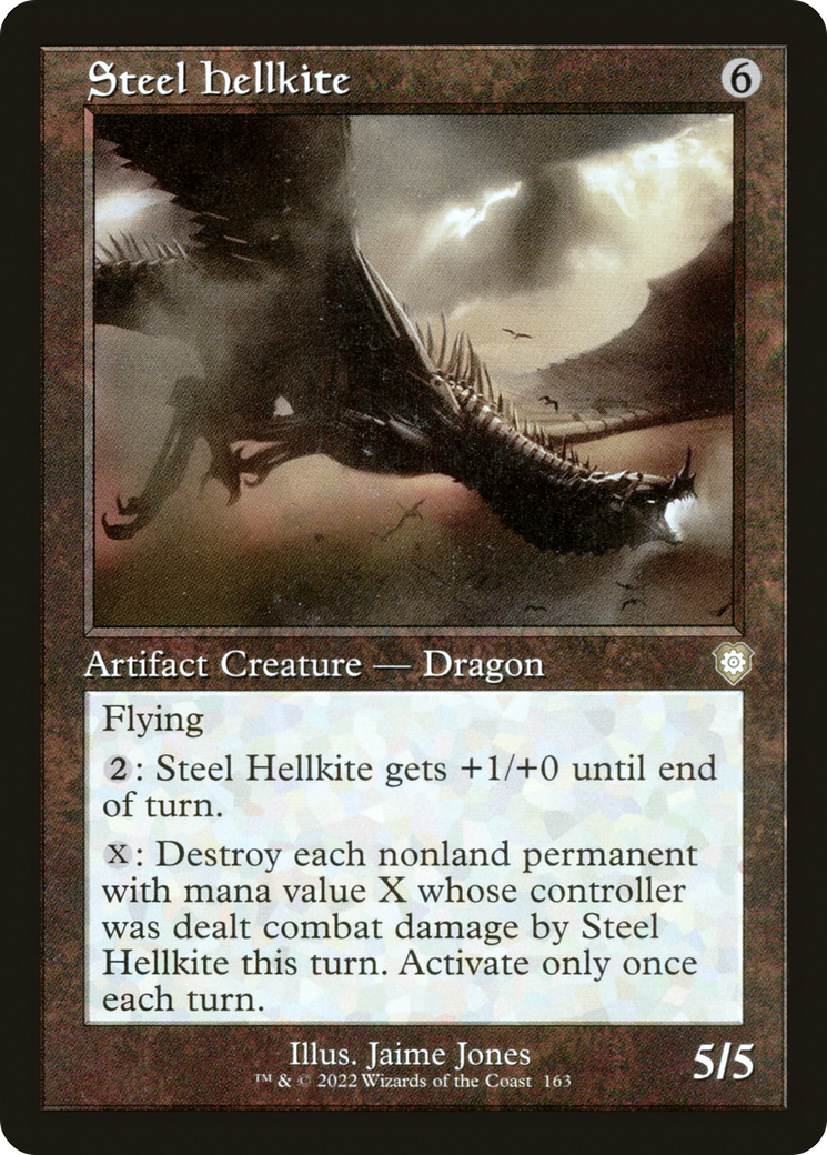 Steel Hellkite (Retro) [The Brothers' War Commander]-1