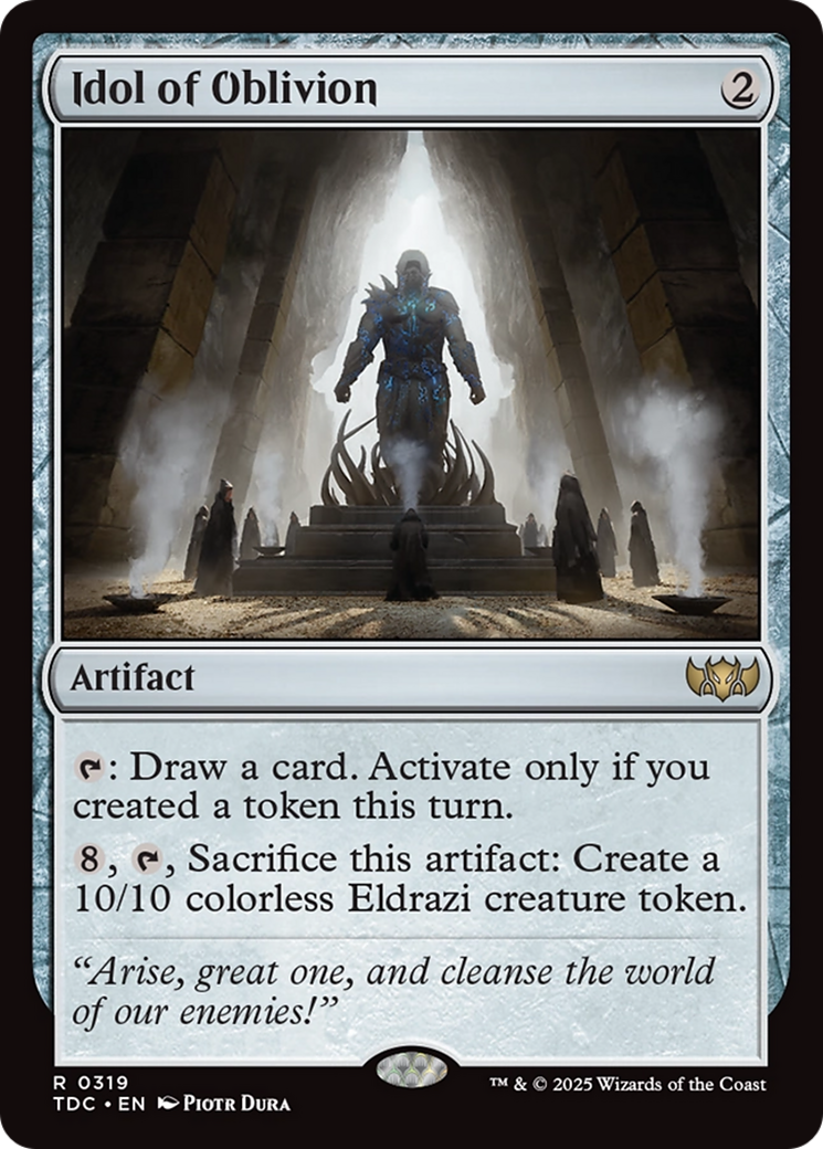 Idol of Oblivion [Tarkir: Dragonstorm Commander]-1