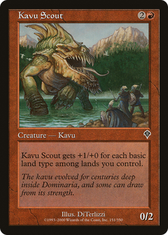 Kavu Scout [Invasion]-1