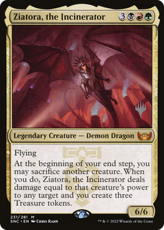 Ziatora, the Incinerator (PPSNC-231) - Streets of New Capenna Promos-1