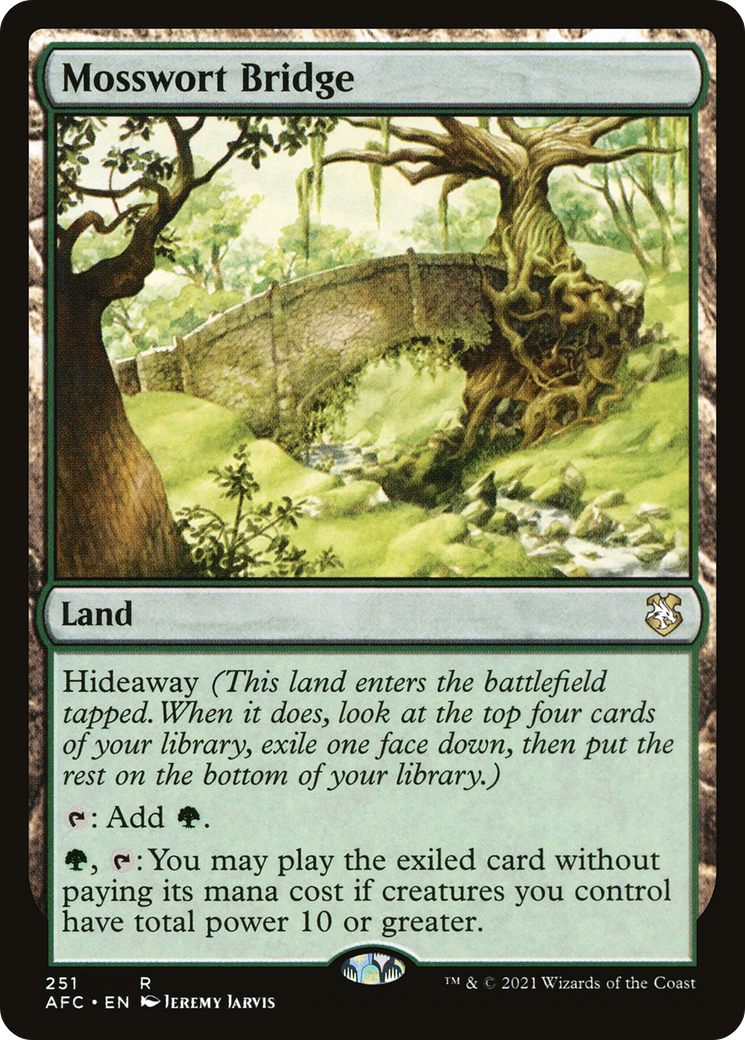 Mosswort Bridge [Dungeons & Dragons: Adventures in the Forgotten Realms Commander]-1