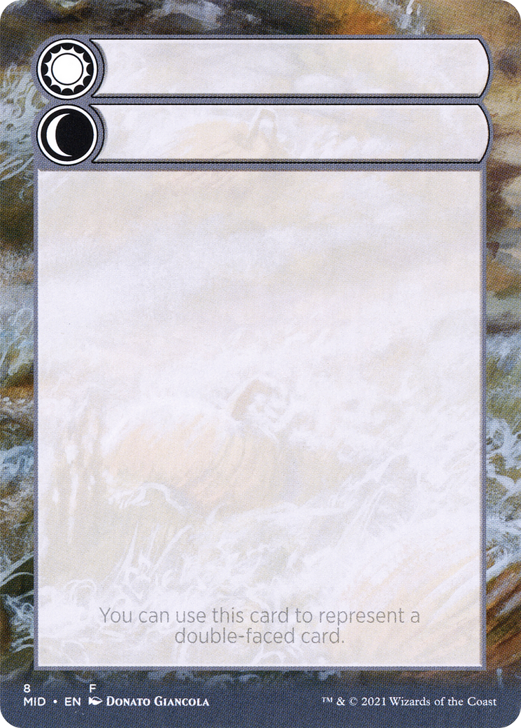 Double-Faced Substitute Card (SMID-008) - Innistrad: Midnight Hunt Substitute Cards (Borderless)-1