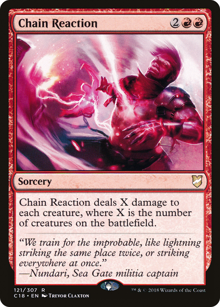 Chain Reaction [Commander 2018]-1