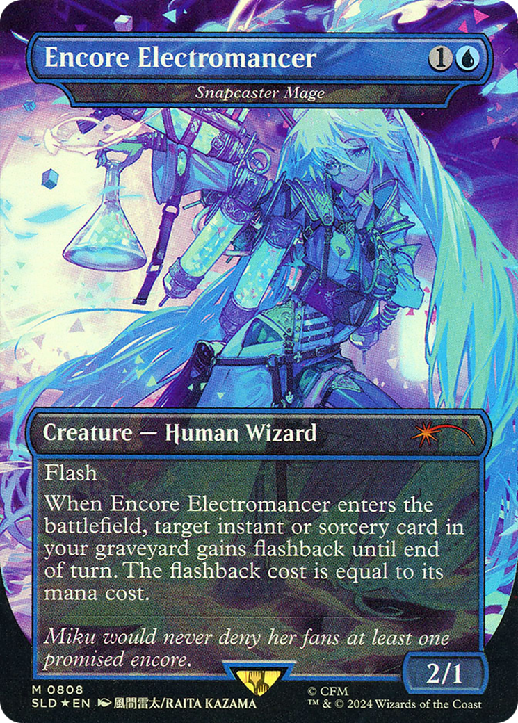 Encore Electromancer - Snapcaster Mage [Secret Lair Drop Series]-1