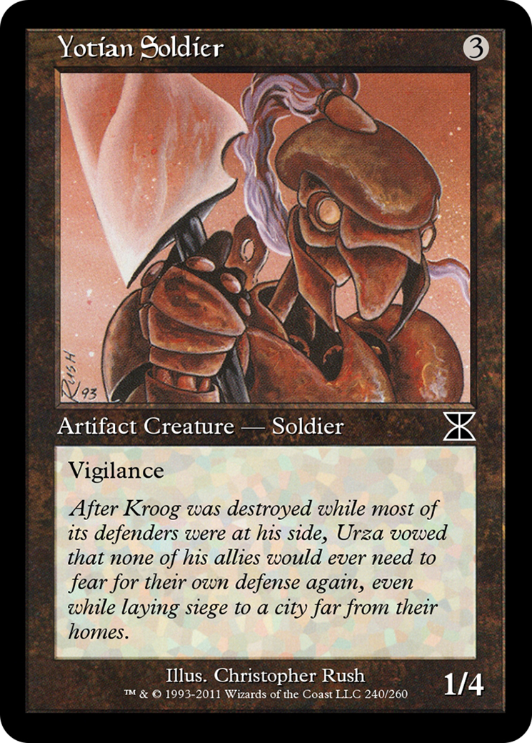 Yotian Soldier (ME4-240) - Masters Edition IV Foil-1