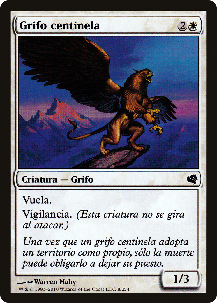 Griffin Sentinel (Spanish) - "Grifo centinela" (PS11-008) - Salvat 2011-1
